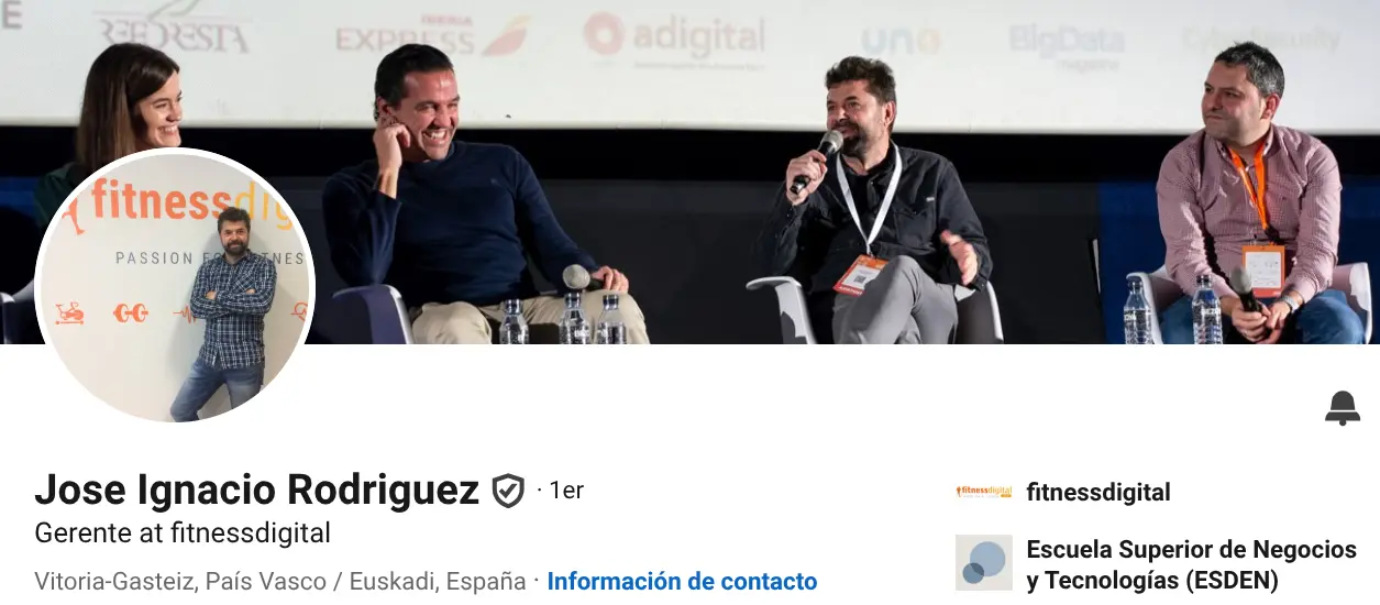 Jose Ignacio Rodriguez, Gerente Fitnessdigital, Vitoria-Gasteiz