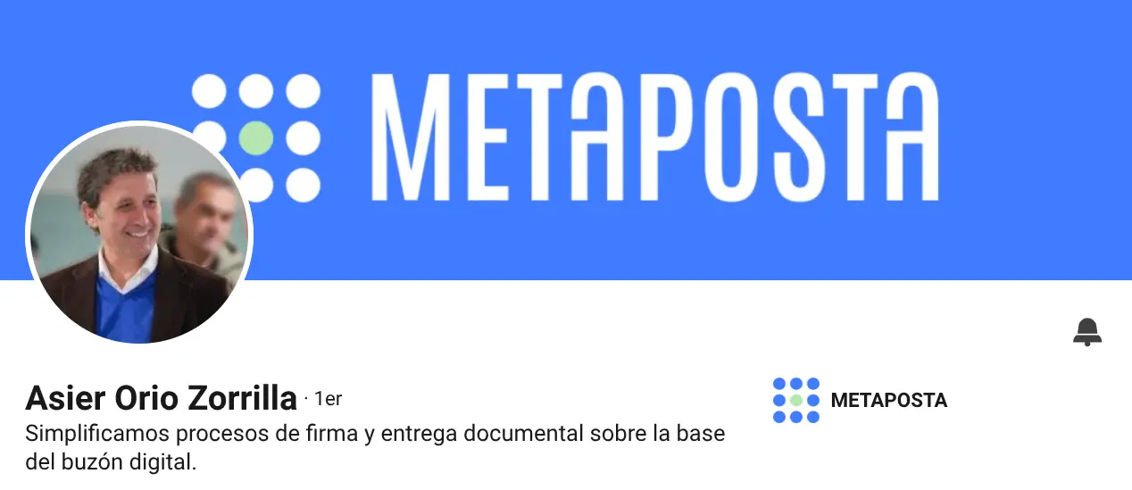 Asier Orio Zorrilla, Gerente de Metaposta, Vitoria-Gasteiz
